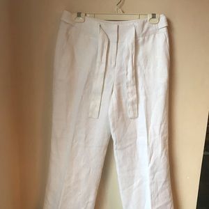 TALBOTS Size 4 Irish Linen Pants
